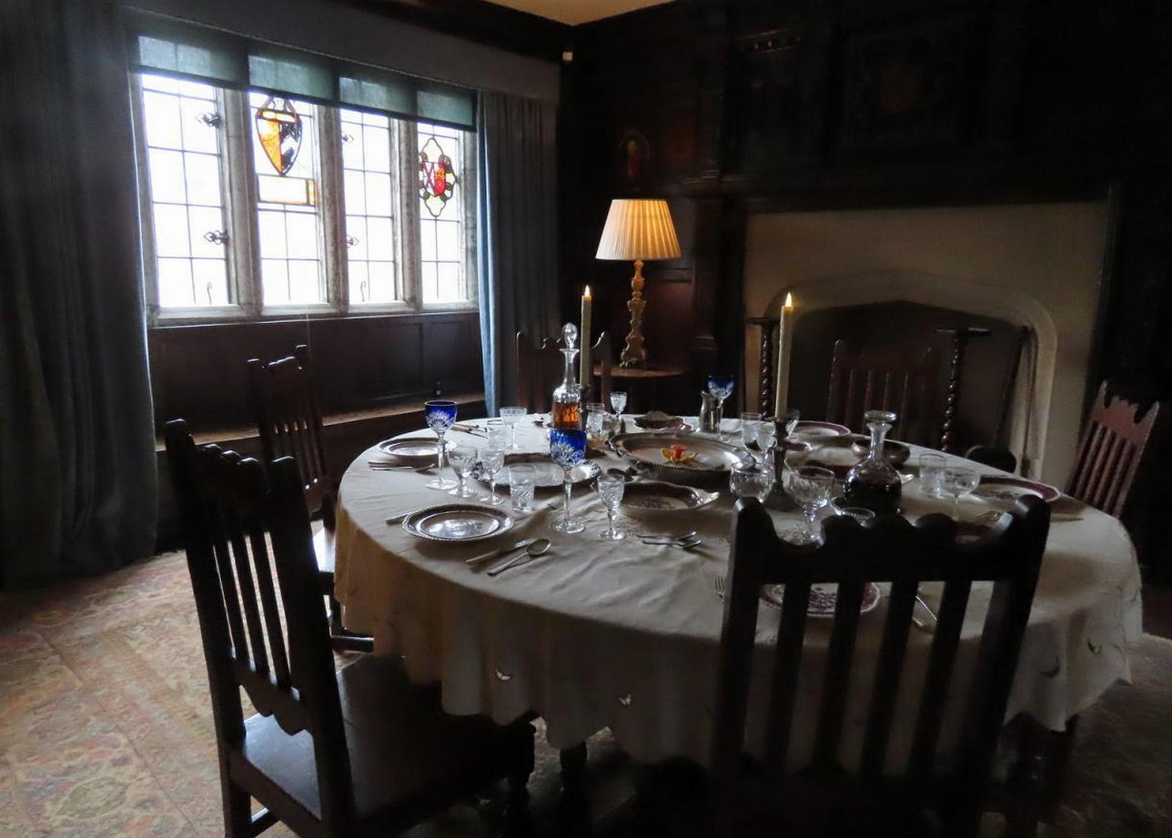Verfijnde presentatie op tafel